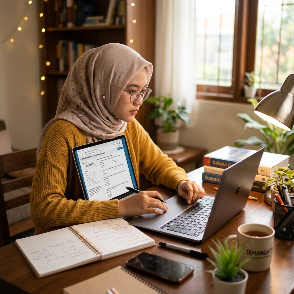 Online exam preparation